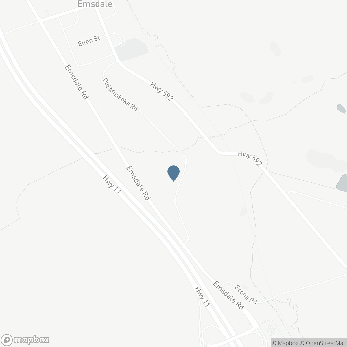 128 OLD MUSKOKA ROAD, Emsdale, Ontario P0A 1J0